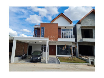 Dijual rumah baru cluster mewah 2lt di Jl. Soekarno Hatta - Pekanbaru