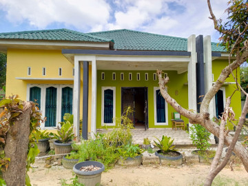 Dijual Rumah Bulatan + Tanah Siap Huni Tengah Kota - Daerah Jalan Harapan Raya